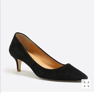 J. Crew Esme Suede Kitten Heel